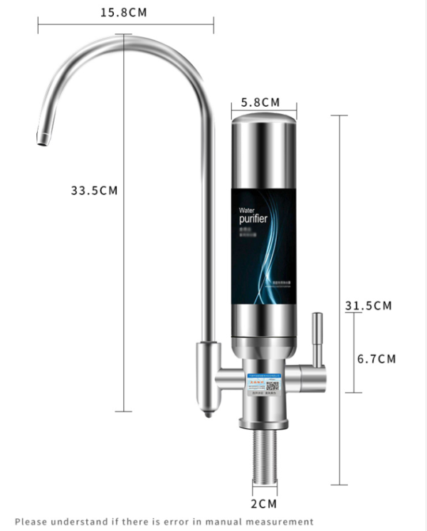 Sink Faucet on Demand Water Filters - Image 2